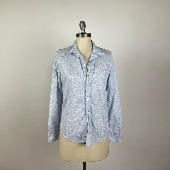 Frank & Eileen Eileen Mini-Floral Modal Button-Down Shirt - Picture 3 of 8